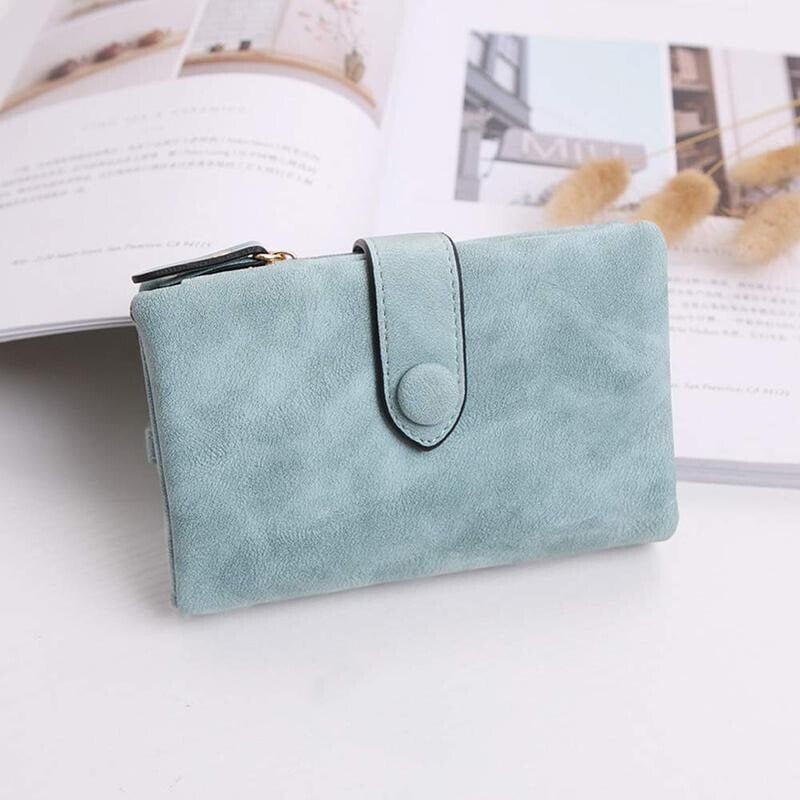 🔥Last Day Promotion - 45% OFF🔥Small trifold leather wallet for women