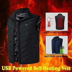 🔥Last Day 60% OFF🔥New Unisex Warming Heated Jacket/Vest🧥