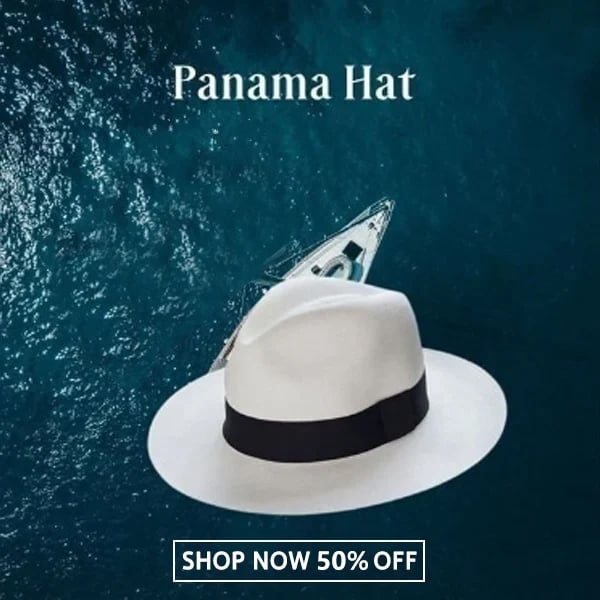 🔥Hot Sale-50% OFF🌿Classic Panama Hat-Handmade