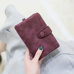 🔥Last Day Promotion - 45% OFF🔥Small trifold leather wallet for women