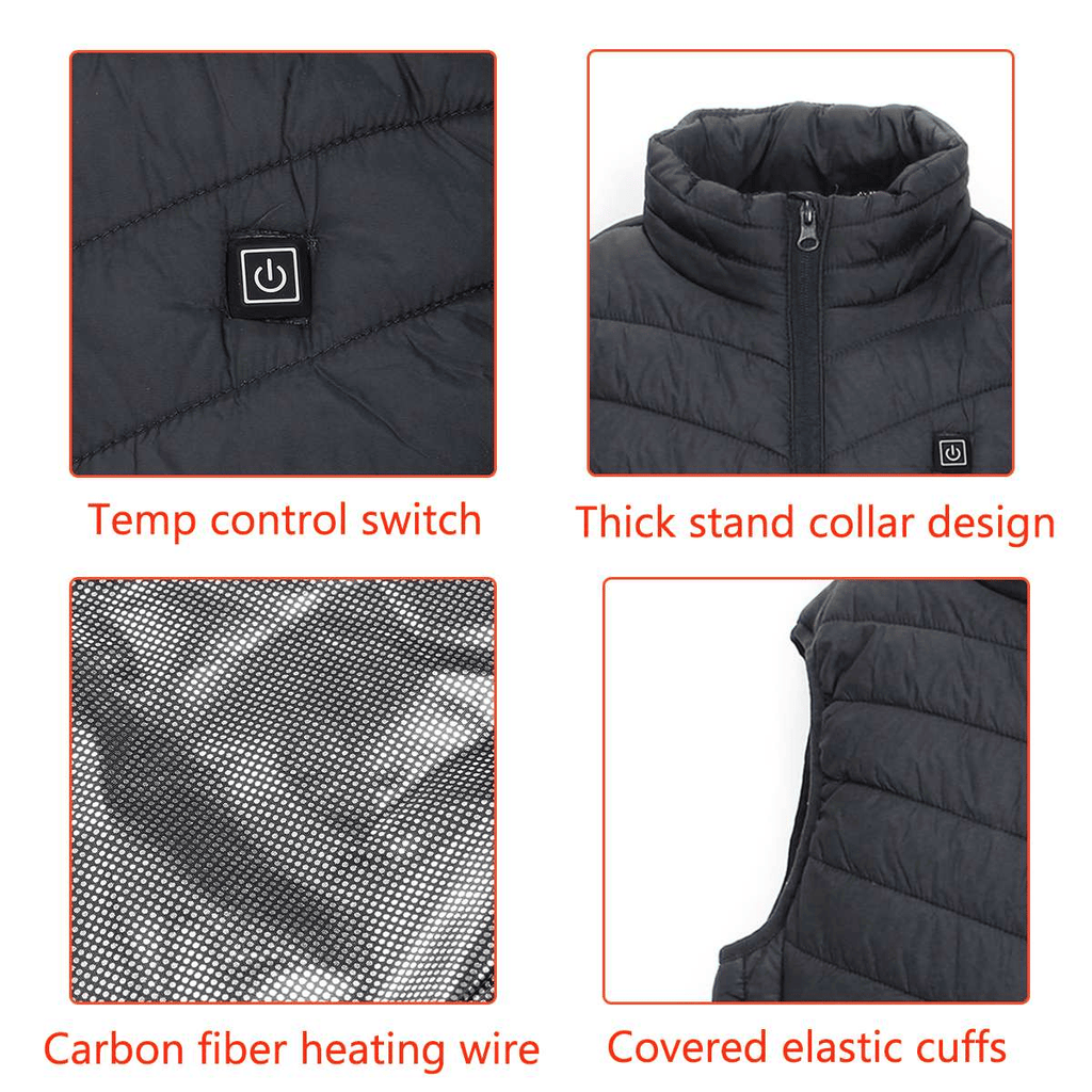 🔥Last Day 60% OFF🔥New Unisex Warming Heated Jacket/Vest🧥