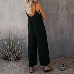 Summer Hot Sale🔥Ultimate Flowy Jumpsuit with Pockets✨Buy 2 Free Shipping